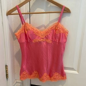Bright pink camisole